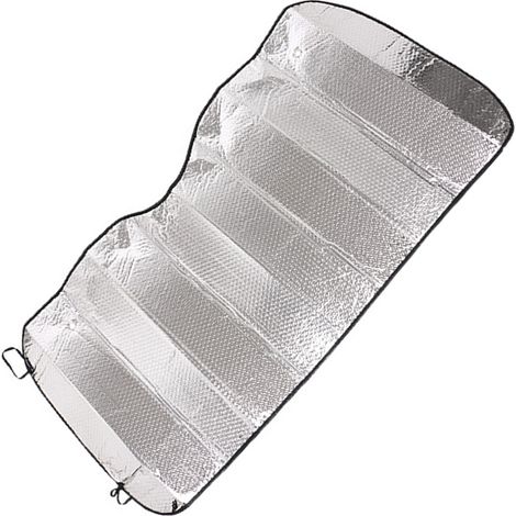 Pare-soleil de pare-brise de voiture épais 130x60cm, Protection solaire, isolation thermique, visière universelle pour véhicule. (1/5)