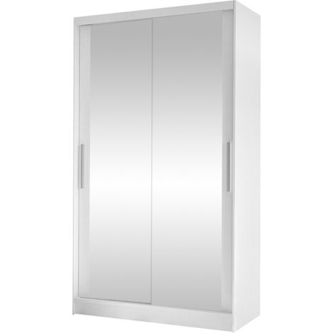 Armario Closico Structor VII, Blanco, 200x100x58cm, Puertas de armario: Correderas, Número de estantes: 4