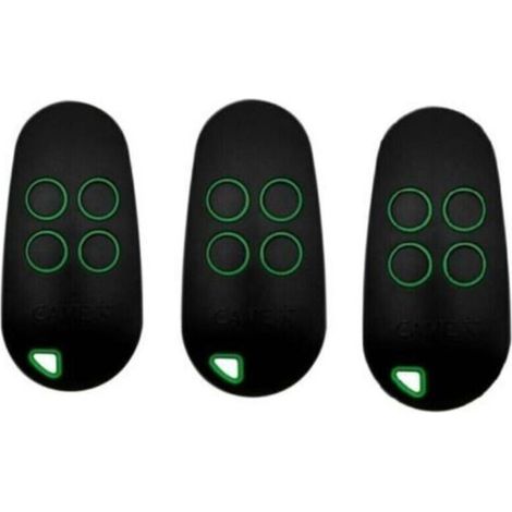 Émetteur portatif à code fixe 4 canaux TOPD4FRN 806TS-0330, ble fréquence 433,92 MHz et 868,35 MHz (1/4)