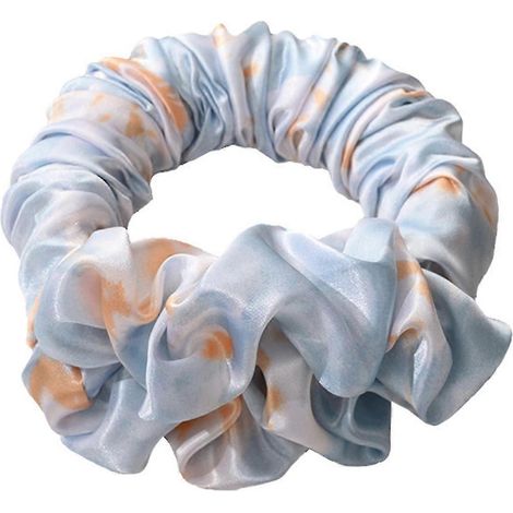 Bandeau à boucler soi-même, sans chaleur, réutilisable, effet longue durée, rouleaux ruban, pour des boucles faciles à réaliser même en dormant.-Light blue