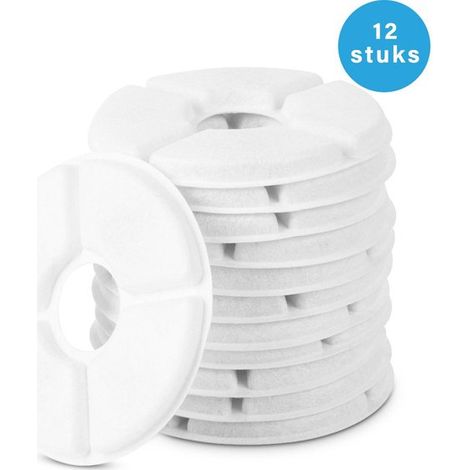 Trinkbrunnenfilter Nachfüllpackung für Trinkbrunnenfilter 12 Kohlefilter für Katzenbrunnen Universelles Nachfüllset für Trinkbrunnen für Hunde (1/5)