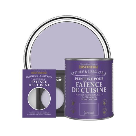 Peinture pour Faïence de Cuisine, Finition Satinée - Glycine (1/3)