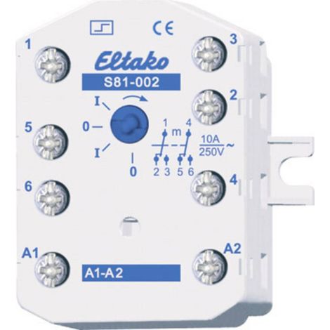Relè a impulso Incasso Eltako S81-002-230V 2 scambi 230 V 10 A 2300 W 1 pz.