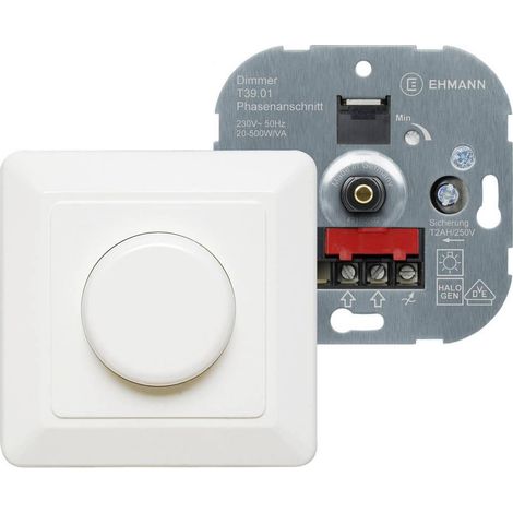 Ehmann 3960c0120 regulador blanco puro para interior