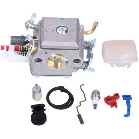 Kit carburateur 9 pièces pour tronçonneuses Husqvarna 340 345 346XP 350 Performance optimale Installation rapide et facile (1/5)