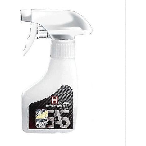 Kit de polissage et de restauration de phares 180 ml - Nettoyant anti-jaunissement sans ponçage pour lentilles en plastique ternies et rayées H (1/5)