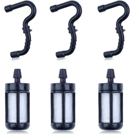 Tuyau de Carburant et Filtre Kit pour STIHL MS170 MS180 017 018 Tronçonneuse1130 358 7701 Remplacement Pièces avec Filtre à Carburant (1/4)