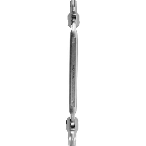 Clé torx no-name t45xt50 forgée chrome 220°