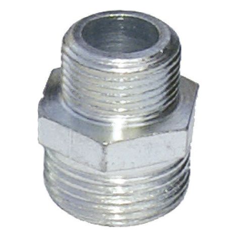 Nipplo doppio ridotto MM diam. 3/8" x 1/2"