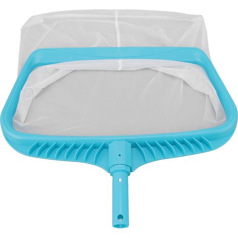 Épuisette pour piscine, filet à feuilles vert en nylon, nettoyage rapide et efficace, améliore l'apparence de l'eau. (1/5)