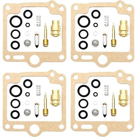 Kit Membrane Carburateur pour xjr 1994-2001 4pcs Kit Membrane Pour modèles 1994-2001, joints inclus, o-rings durables, buse précise, entretien facile (1/5)