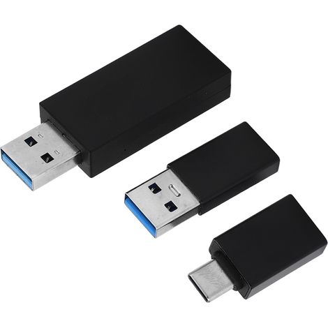 Filtre antiparasite USB en alliage d'aluminium pour USB 3.0, USB 2.0 et Type C éliminateur de boucle de masse audio isolateur de bruit 5 V CC (1/5)