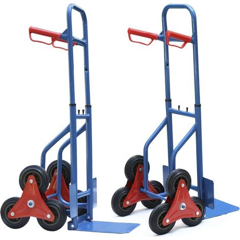 Varan Motors - HT1826 CARRELLO MANUALE - CARRELLO PORTASACCHI 200KG - CARRELLO A TRE RUOTE - CARRELLO SALISCALE