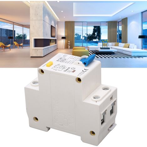 BAOYIBYDB1L-63 C50A 230V 50A Disjoncteur différentiel 30mA 1P+N miniature Disjoncteur différentiel de type A pour montage sur rail DIN (1/5)