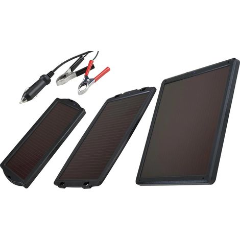 7,5 Watt Mobiles Solarpanel zur Erhaltungsladung (1/5)