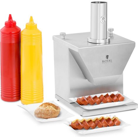 Elektrischer Wurstschneider für Hot Dogs, Scheiben 5-35mm, 230V, 105W, RCSC-35E (1/5)