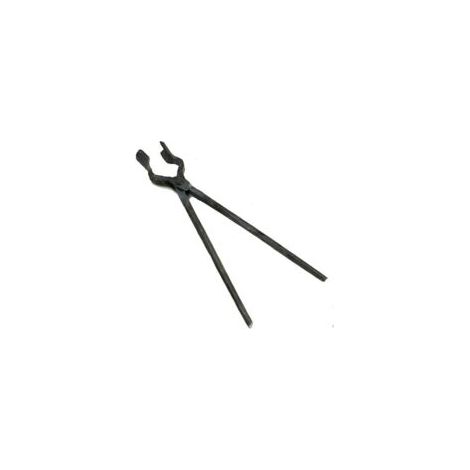 Pinces De Forgeron Pinces à Bouche Ronde Outils De Forge De Forgeron De Forgeron Pinces à Couteau Outils De Forgeron Pinces à Boulons Convient pour La Forge D'étau D'enclume 45cm