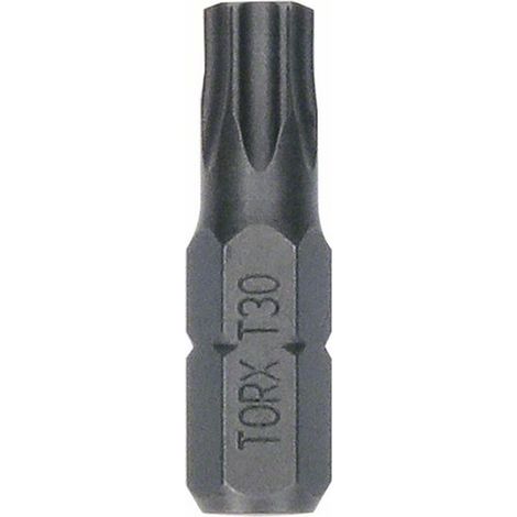 Bosch Accessories Schrauberbits 2607002801 Sechsrund Schraubendrehereinsatz T 30 1/4"