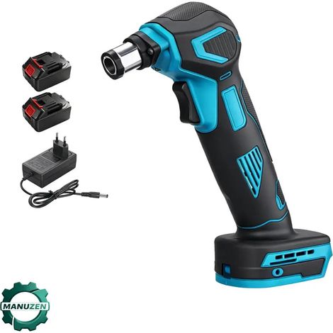Manuzen - Cloueur électrique 300 W pour clous de 25 à 90 mm – 1 batterie (1/3)