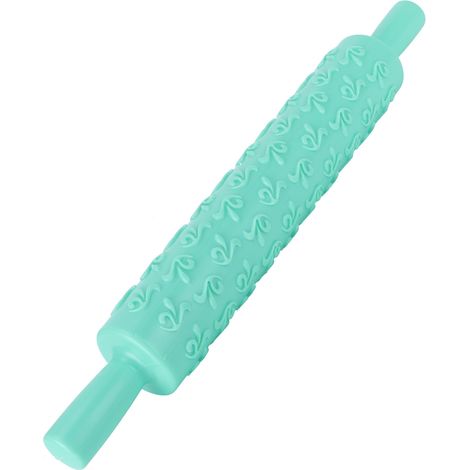 Rouleau à pâtisserie pour motifs gazon - Outil de décoration pour gâteaux, biscuits et pâtisseries (1/5)