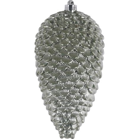 ARPIMEX Decorazione di Natale Pigna 13 x 25 Cm Plastica Verde Salvia