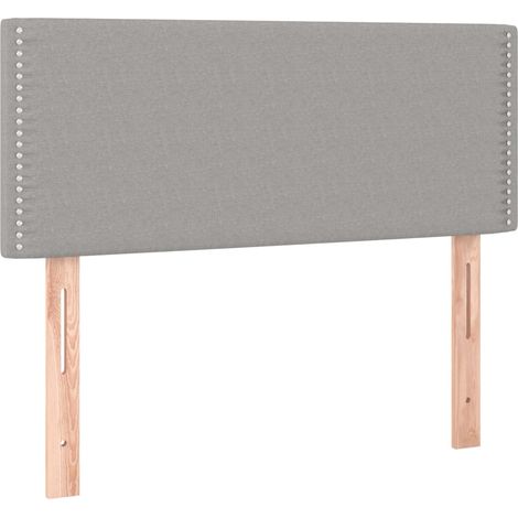 Maison Exclusive - Kopfteil Hellgrau 80x5x78/88 cm Stoff