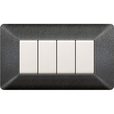 PLACCA EASY MATIX GRIGIO NOTTE 4P