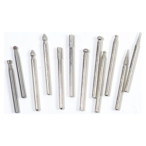 KIT SET ACCESSORI PUNTE DISCHI MOLA MANDRINO PER MINITRAPANO TRAPANO VARI 35208V INCISIONE MORTASATURA (35212)