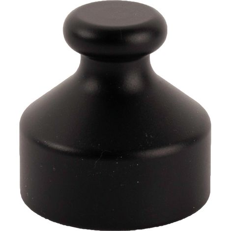 Suspension classique à clipser sur fixation - Décor : Noir - L'ATTACHANTE (1/5)