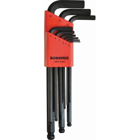 LLAVE ALLEN LARGA BOLA JG 9PZ - 1,5-10 MM (1/2)