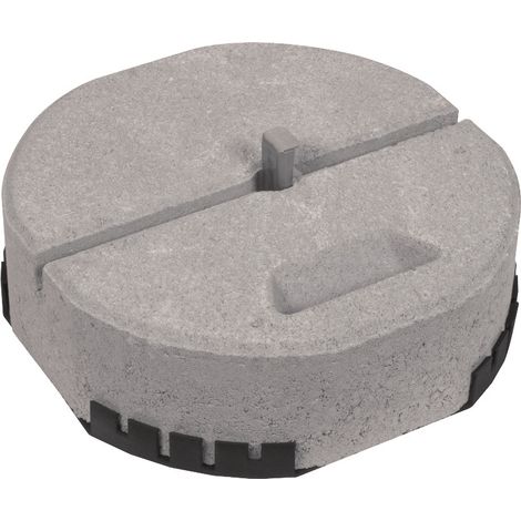 base de hormigón Dehn 102340 apilable placa adaptada 337 mm