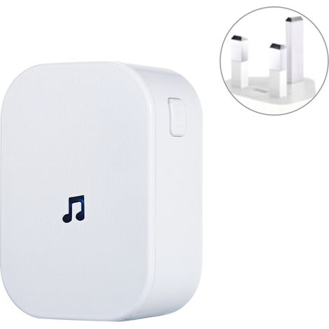 Sonnette vidéo sans fil avec volume réglable et sélection musicale, sonnerie Ding-Dong, fréquence 433 MHz (CA 90250 V) (1/4)