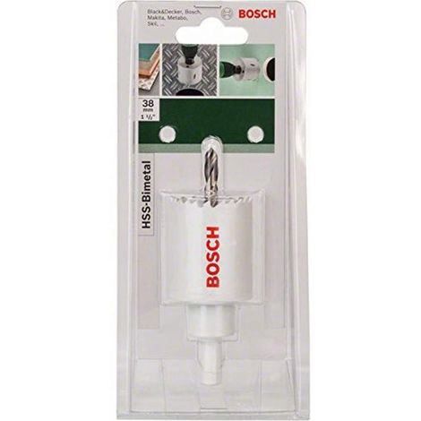 BOSCH - SEGA A TAZZA BIMETALLICA IN HSS38 MM (1/4)