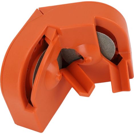 Affûteuse de forets électrique multifonction portable pour tous types de forets, outil d'affûtage pour acier trempé, carbure, torsadée, orange cobalt (1/5)