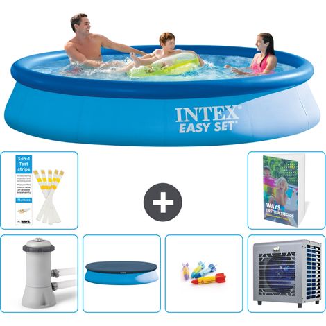 Intex Piscine Easy Set Ronde - 366x76 cm - 7-pièces S338 (1/5)