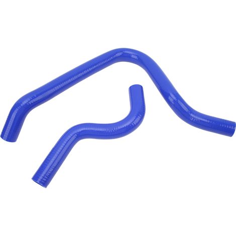 Kit de 2 durites de refroidissement en silicone pour radiateur, compatibles avec Honda Accord CB7 F22A 2.2L et F20A 2.0L (1990-1993), bleu. (1/5)