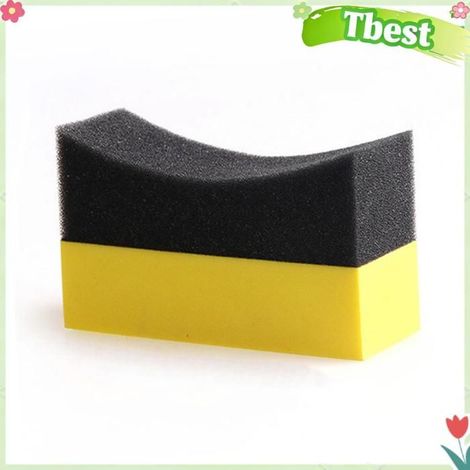 Tbest Tampon applicateur de dressage de pneu Éponge de Polissage pour Tampon Applicateur de Pansement de Pneu, auto nettoyage (1/5)