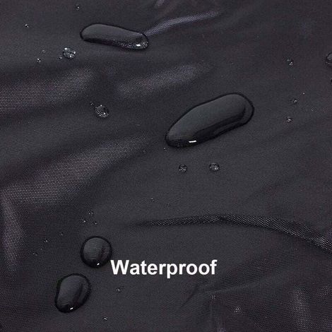 Couverture de piscine carrée, pare-soleil de piscine, ourlet élastique avec cordon de serrage, couverture de spa imperméable, couverture de protection de piscine extérieure, noir, 218 x 218 x 30 (1/4)