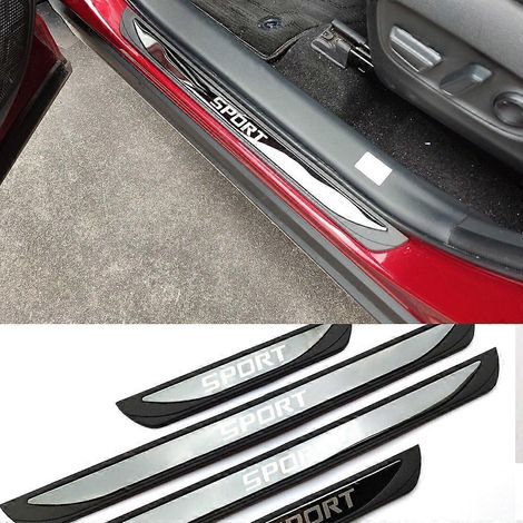 Accessoires pour Nissan Qashqai 2023 : Protection de seuil de porte, garniture de protection anti-éraflures, pièces automobiles 2024 ( )