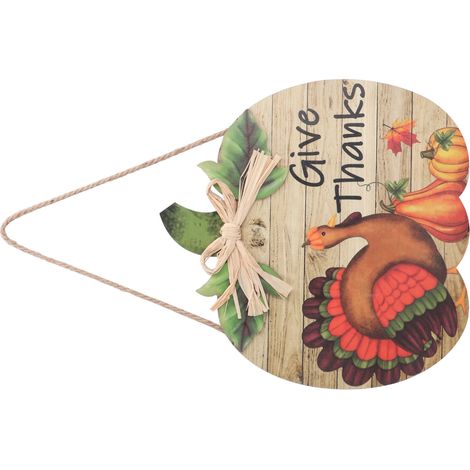Panneau de porte d'entrée décoré de citrouilles, imperméable, durable et inodore, style ferme, pour la maison, le bureau ou la ferme JM00907 (1/5)