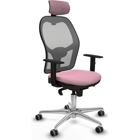 Piqueras y Crespo Chaise Ergonomique Rose Bureau (1/3)