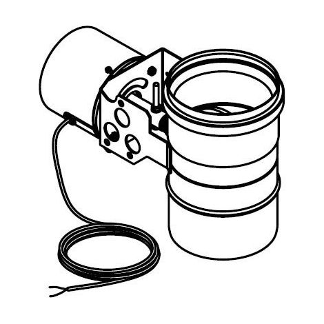 Vaillant Serranda gas di scarico motor. per ecoTEC VC 806-1206/5-5 (cascata), 0020106418