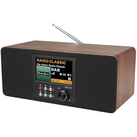 Albrecht DR864 Dab+ Radio Digital estéreo con Modo de Confort