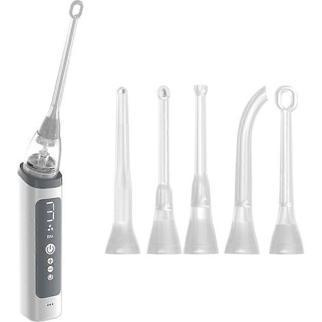 Kit électronique pour l'élimination des amygdales, aspirateur pour amygdales, nettoyeur de bouche automatique, nettoyeur d'amygdales (1/5)