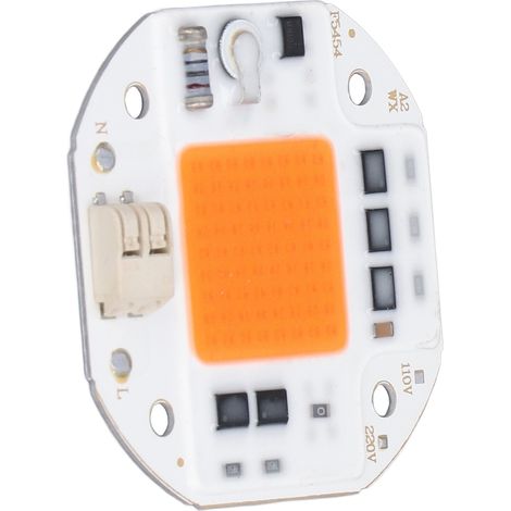 Lampe horticole LED haute puissance 380-800 nm COB (sans alimentation) pour culture hydroponique DIY, 220 V, 100 W (1/5)