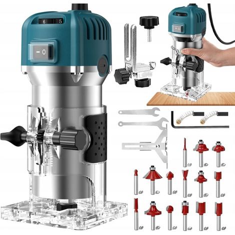 FRAISEUSE À BOIS + COFFRET DE FRAIS 800 W PUISSANTE