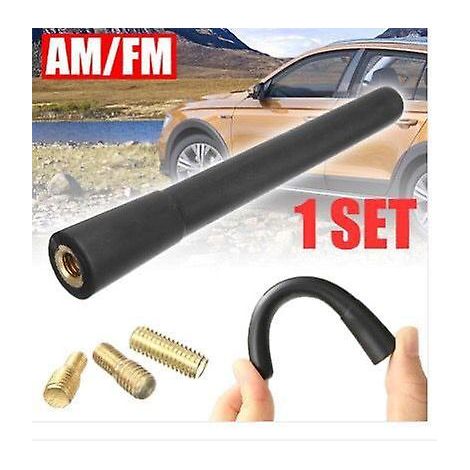 Mini antenne courte pour voiture avec puissante fonction de réception FM/AM/DAB (1/4)