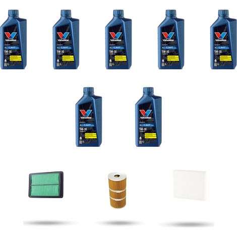 Kit tagliando 3 FILTRI e 7L OLIO compatibile con Renault Koleos II 1.6 DCI 96kw dal 2016 (1/5)