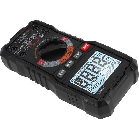 Multimètre numérique professionnel 20000 points avec lampe torche pour tension courant résistance capacité fréquence HT136E (1/5)