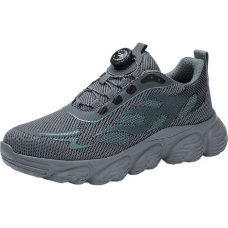 Chaussures de sécurité légères et respirantes - Embout en acier composite - Anti-écrasement et anti-perforation - Résistantes à l'huile et à l'eau, taille 48